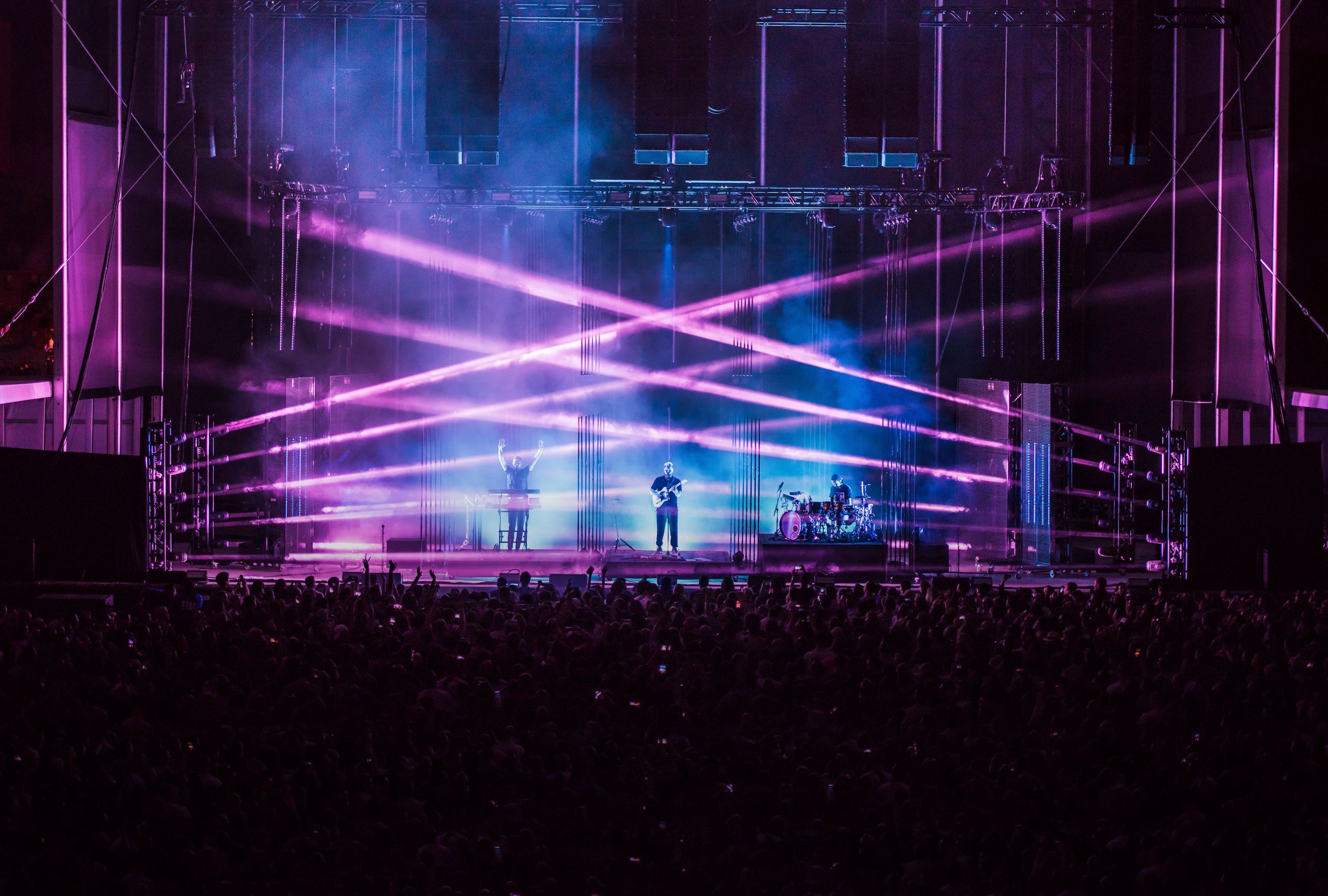 alt-J Makes History with L‑ISA at Forest Hills Stadium
